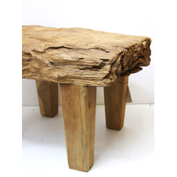 Stołek taboret  z drewna tekowego 45cm